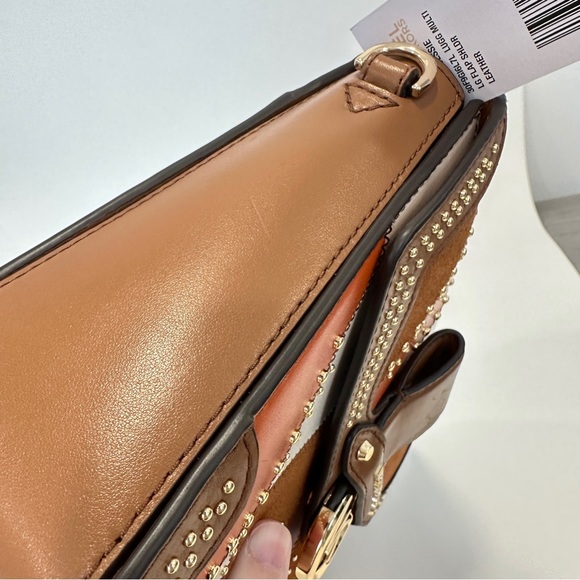 Michael Kors Jessie Large Flap Shoulder Crossbody Bag - Picture 14 of 15